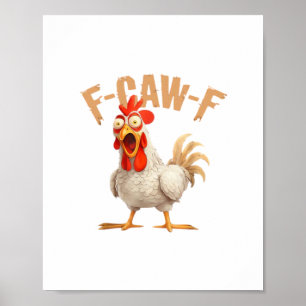 Poster Style esthétique classique F-Caw-F