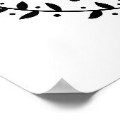 Poster Style Ferme Jésus M'aime Vin rustique Wreath (Coin)