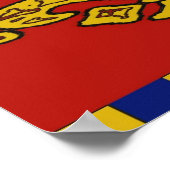 Poster Style Fleur De Lis (Coin)