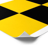 Poster Style gras des marqueurs de test d'écrasement (Coin)