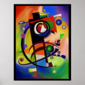 Poster Style Kandinsky (Devant)