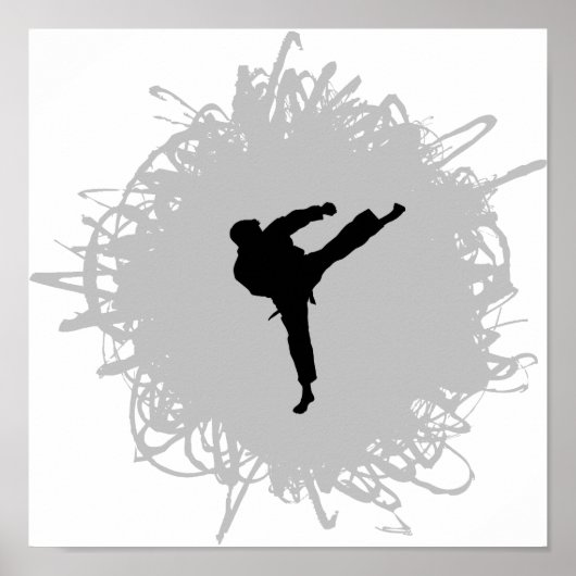 Poster Style karaté (Devant)