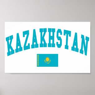 Poster Style kazakh