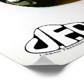 Poster style Ladybug du Camper à vélo Mini (Coin)