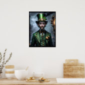 Poster Style Leprechaun Steampunk (Cuisine)