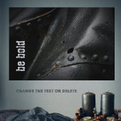Poster Style loft minimaliste métal noir