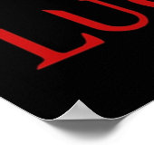 Poster Style Lucifer coloré (Coin)