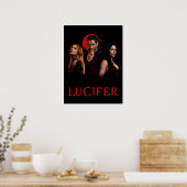 Poster Style Lucifer coloré (Cuisine)