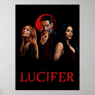 Poster Style Lucifer coloré
