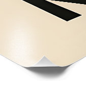 Poster Style Mid Century Modern Martini (Coin)