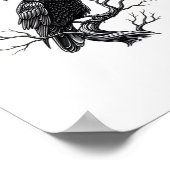Poster Style Moderne Branché F Caw F (Coin)