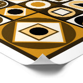 Poster Style Moderne Du Milieu Du Siècle 4 (Coin)