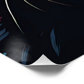 Poster Style Pop Portrait Chat (Coin)