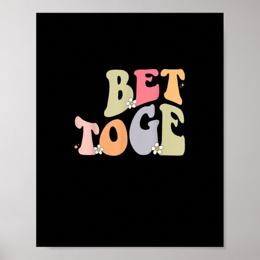 Poster Style pour couples assortis ensemble (Devant)