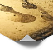 Poster Style Rétro Moody Horse Racing Jockey (Coin)