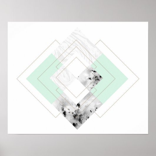 Poster Style Scandinave Design Outlé (Devant)
