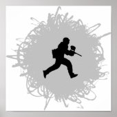 Poster Style Scribble Paintball (Devant)