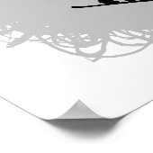 Poster Style Snowboard Scribble (Coin)