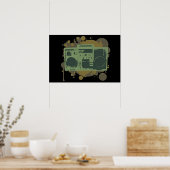 Poster Style stéréo (Cuisine)