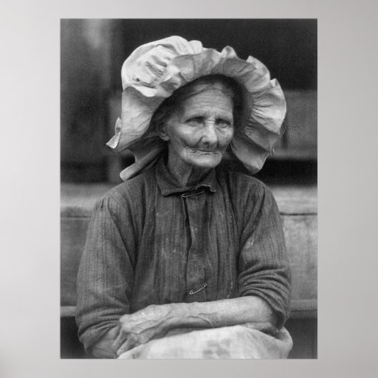 Poster Style Sunbonnet, 1930 (Devant)