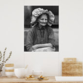 Poster Style Sunbonnet, 1930 (Cuisine)