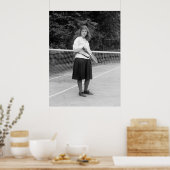 Poster Style tennis des années 1920 (Cuisine)