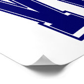 Poster Style Université de volleyball (Coin)