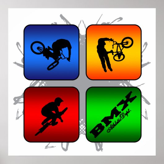 Poster Style urbain BMX Extraordinaire (Devant)