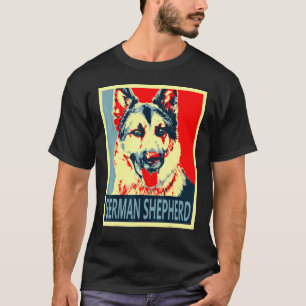 Poster Style van Shepherd Propaganda T-shirt
