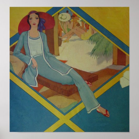 Poster Style vintage 1931 (Devant)