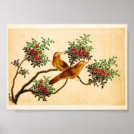 Poster Style Vintage classique CHINOIS (Devant)