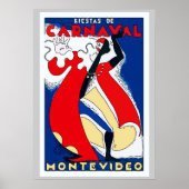 Poster Style Vintage du carnaval (Devant)