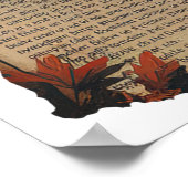 Poster Style vintage Halloween journal Cross Ghost (Coin)