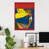 Poster Style Vintage Jersey Shore (Bureau à domicile)