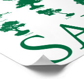 Poster Styles de base de l'arbre Bonsai (Coin)