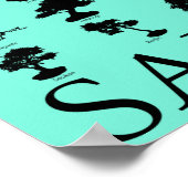 Poster Styles de base de l'arbre Bonsai (Coin)