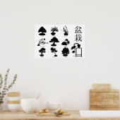 Poster Styles de base de l'arbre Bonsai 10 (Cuisine)
