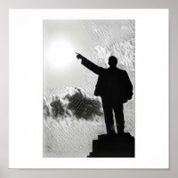 Stylisé Lenin Pointing the Way