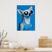 Poster Stylish Chihuahua in Sunglasses (Cuisine)