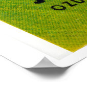 Poster Stylized Smiling Face Czechoslovakia 1960s-70s (Coin)