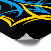 Poster Stylized Ukrainian Coat Of Arms  (Coin)