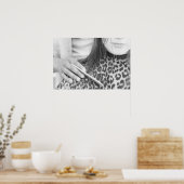 Poster Stylo à cheveux Wall Art (Cuisine)