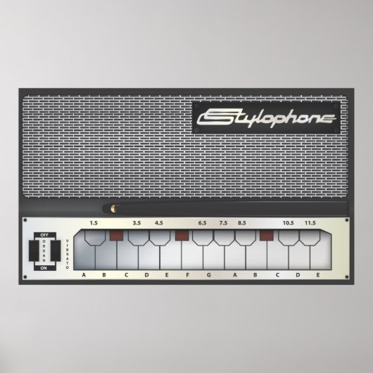 Poster Stylophone (Devant)