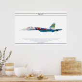 Poster Su-27 Russie 4 (Cuisine)