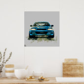 Poster Subaru. (Cuisine)