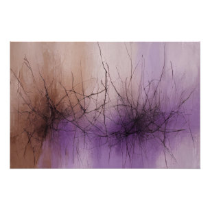 Poster Sublime Réseaux la Danse des Lignes