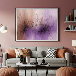 Poster Sublime Réseaux la Danse des Lignes