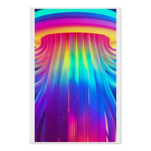 Poster Submergé par une force de diversité technologique (Devant)