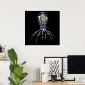 Poster Subnautica Crabsquid (Bureau à domicile)