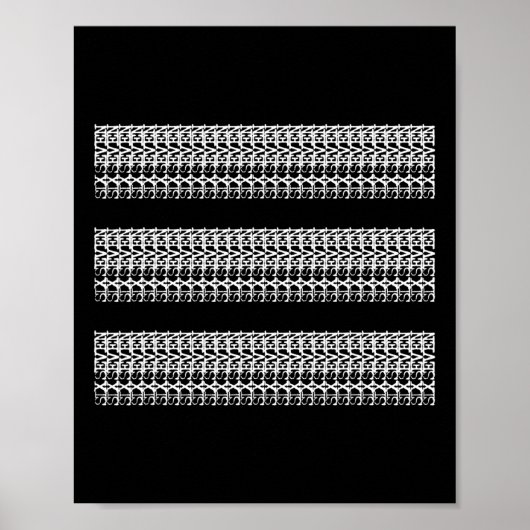 Poster Subtil 67 Six Sept Brainrot Message Caché Gen Al (Devant)